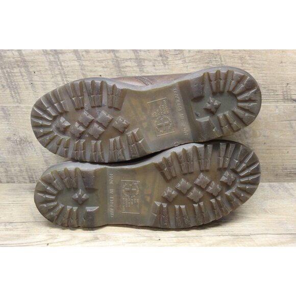 Dr. Martens 1461 Oxford Shoes Unisex Size 8‎ Vintage 3-Eye Crazy Horse Leather - Picture 6 of 16